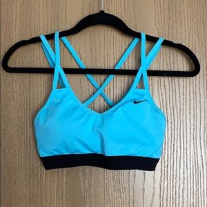 Nike strappy sports bra